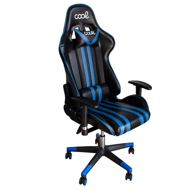 Sillón Gaming Premium COOL Ottawa Negro-Azul