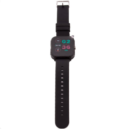 Smartwatch COOL Junior Silicona Negro (Salud, Deporte, Sueño, IP68, Juegos)