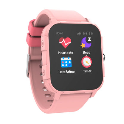 Smartwatch COOL Junior Silicona Rosa (Salud, Deporte, Sueño, IP68, Juegos)