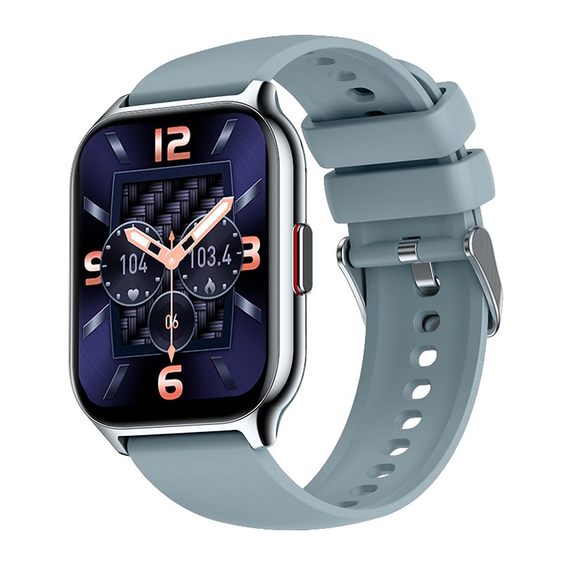 Smartwatch COOL Nova Silicona Gris (Llamadas, Salud, Deporte)