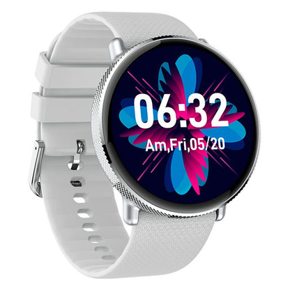 Smartwatch COOL Pantalla AMOLED Forever Silicona Gris (Llamadas, Salud, Deporte)