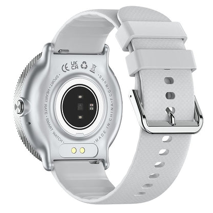 Smartwatch COOL Pantalla AMOLED Forever Silicona Gris (Llamadas, Salud, Deporte)