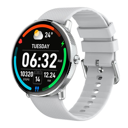 Smartwatch COOL Pantalla AMOLED Forever Silicona Gris (Llamadas, Salud, Deporte)