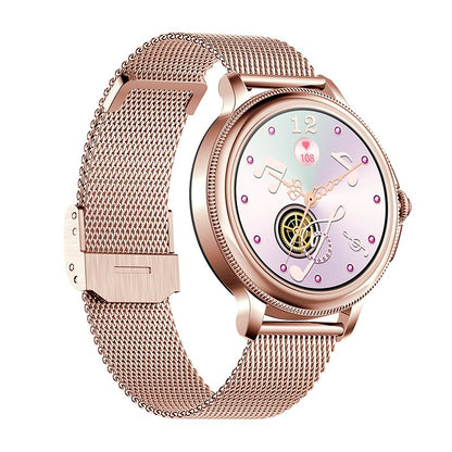 Smartwatch Metal + Silicona COOL Dover Rosa (Llamadas, Salud, Deporte, Correa Extra)