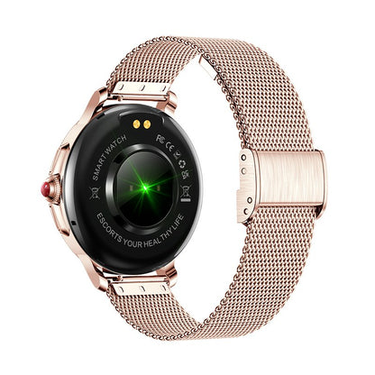 Smartwatch Metal + Silicona COOL Dover Rosa (Llamadas, Salud, Deporte, Correa Extra)