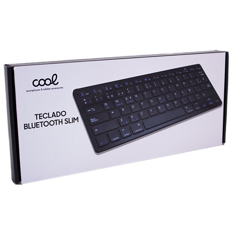 Teclado Slim Bluetooth COOL Negro (Español)