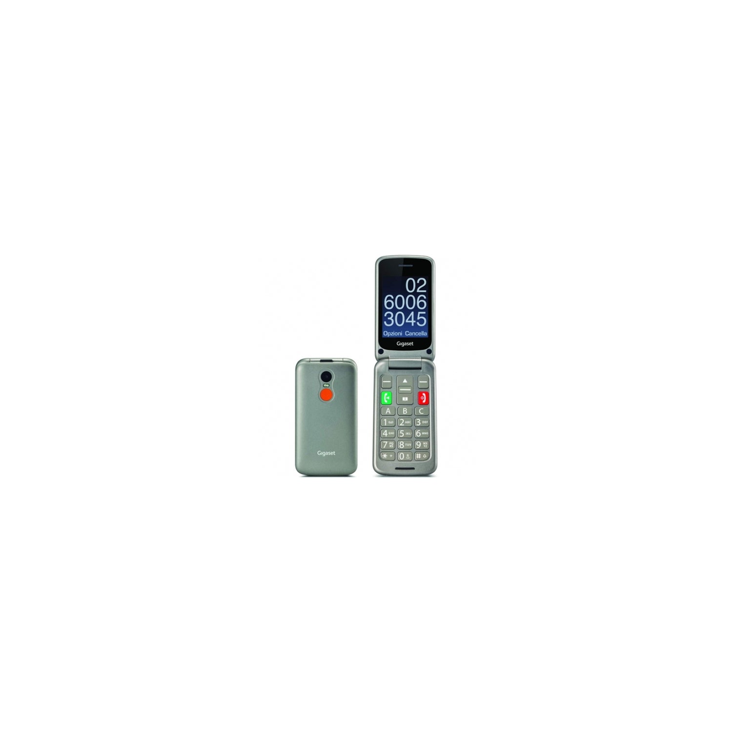 TELEFONO GIGASET LIFE SERIES GL590 GRIS S30853-H1178-R701