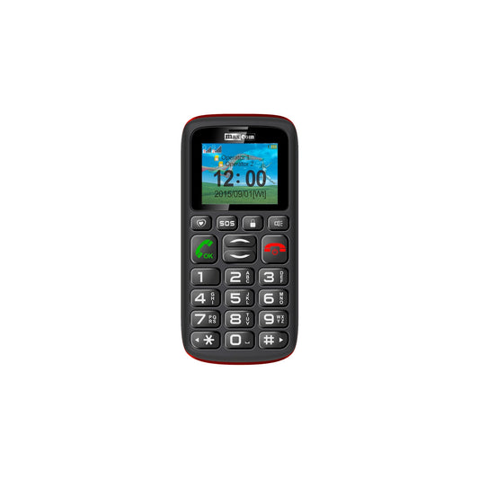 TELEFONO MOVIL MAXCOM COMFORT NEGRO ROJO MM428(14)170802103