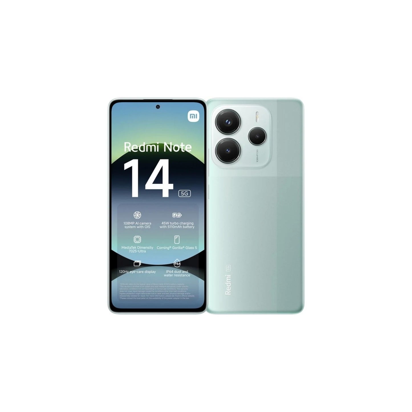 Xiaomi Redmi Note 14 5G 8/256Gb Verde Smartphone