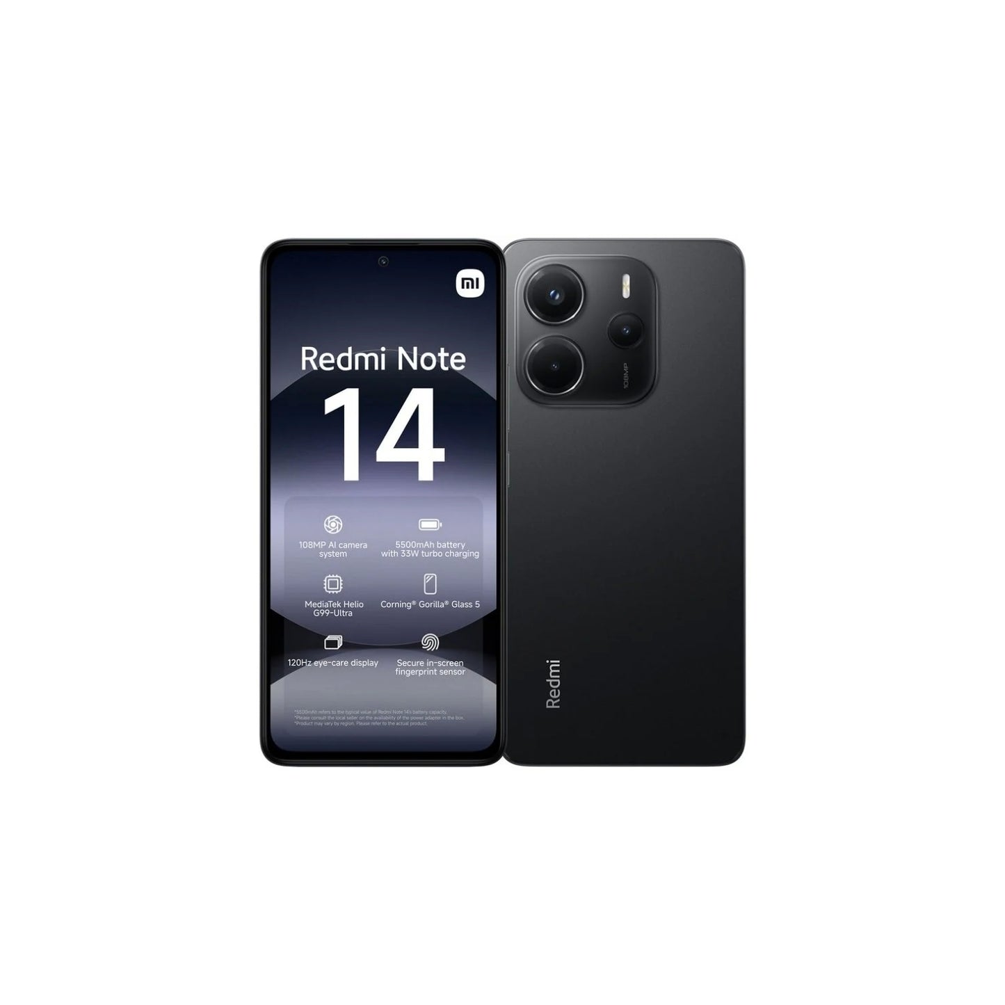 Xiaomi Redmi Note 14 6/128Gb Midnight Black Samrtphone