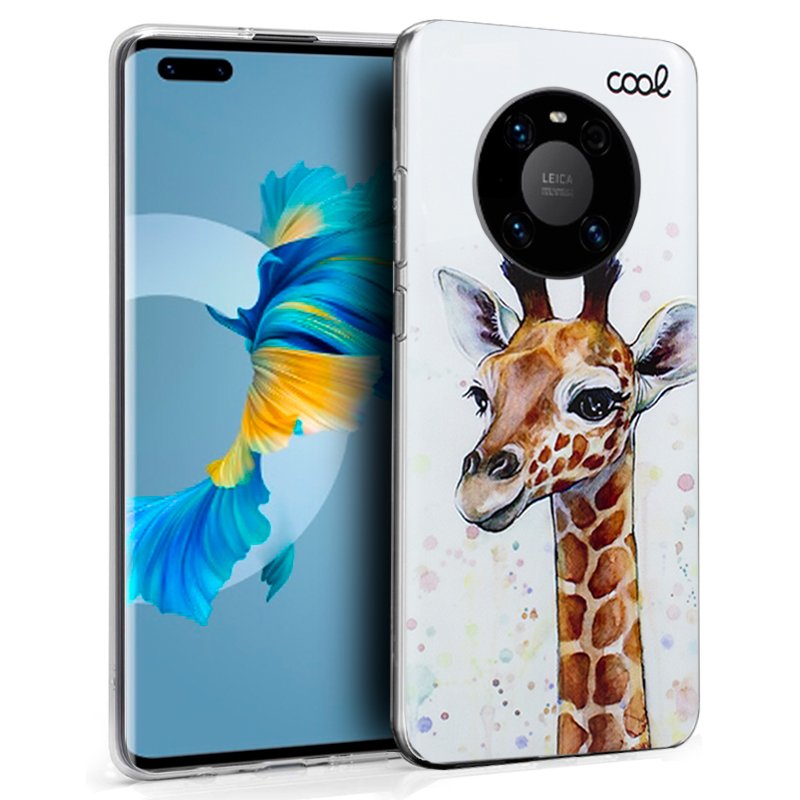 Carcasa COOL para Huawei Mate 40 Pro / 40 Pro Plus Dibujos Jirafa