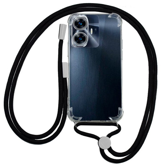 Carcasa COOL para Realme C55 Cordón Negro