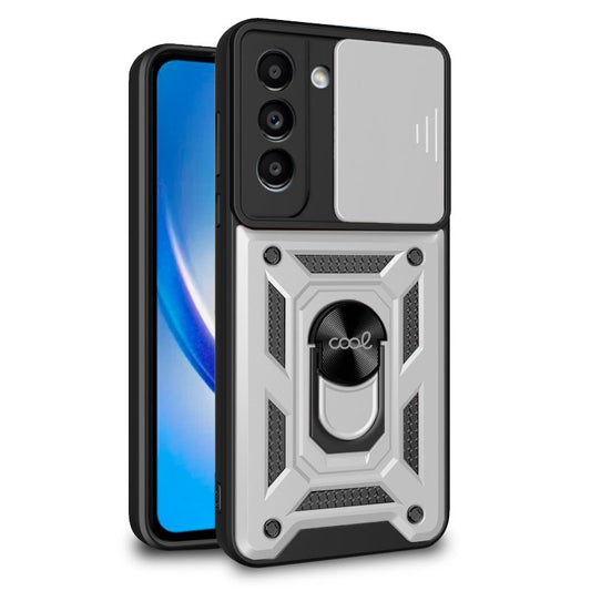 Carcasa COOL para Samsung A346 Galaxy A34 5G Hard Ring Plata