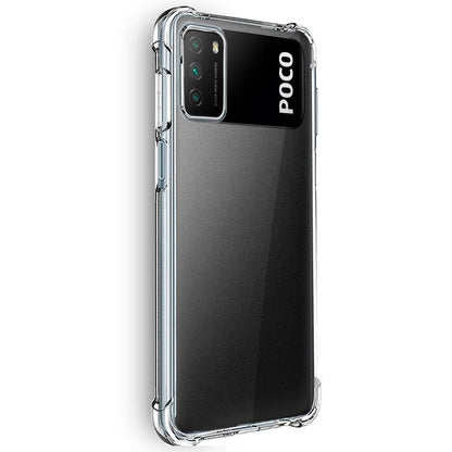 Carcasa COOL para Xiaomi Pocophone M3 / Redmi 9T AntiShock Transparente