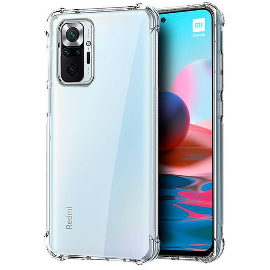 Carcasa COOL para Xiaomi Redmi Note 10 / Note 10s / Poco M5s AntiShock Transparente