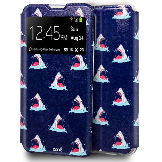 Funda COOL Flip Cover para Realme 7 5G Dibujos Tiburón