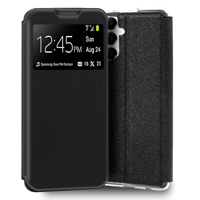 Funda COOL Flip Cover para Samsung A057 Galaxy A05s Liso Negro