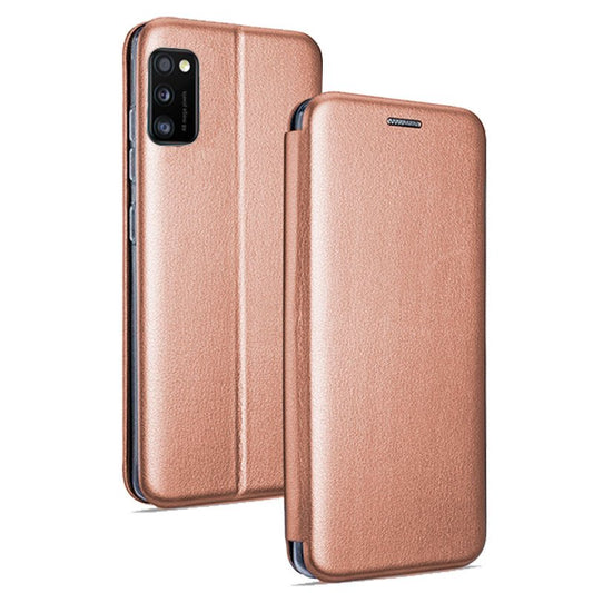 Funda COOL Flip Cover para Samsung A415 Galaxy A41 Elegance Rose Gold
