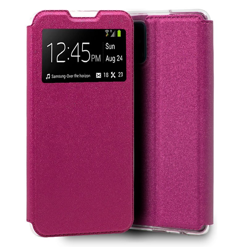 Funda COOL Flip Cover para Samsung A415 Galaxy A41 Liso Rosa