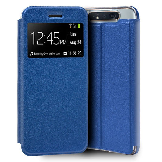 Funda COOL Flip Cover para Samsung A805 Galaxy A80 Liso Azul