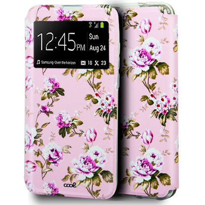 Funda COOL Flip Cover para Samsung N980 Galaxy Note 20 Dibujos Flores