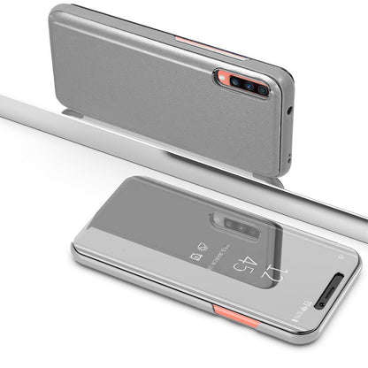Funda COOL Flip Cover para Xiaomi Mi 9 SE Clear View Plata