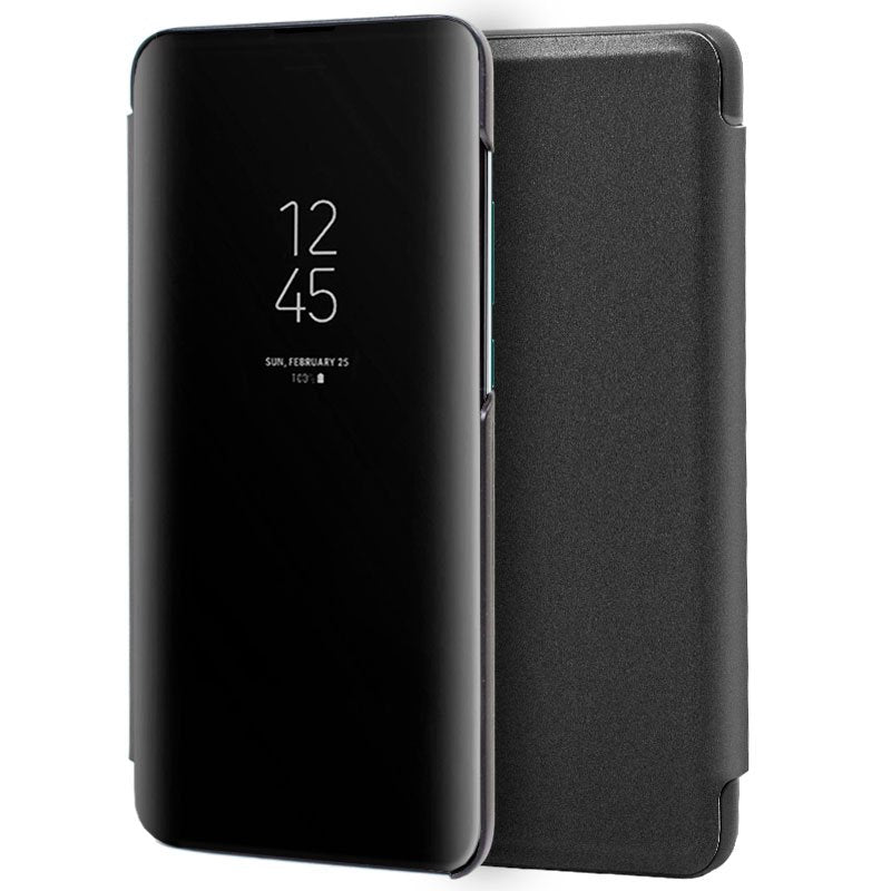 Funda COOL Flip Cover para Xiaomi Mi A3 Clear View Negro