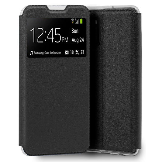 Funda COOL Flip Cover para Xiaomi Pocophone M3 / Redmi 9T Liso Negro